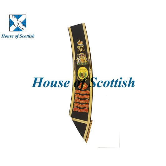 Drum Major OR Pipe Major Baldric Sash
