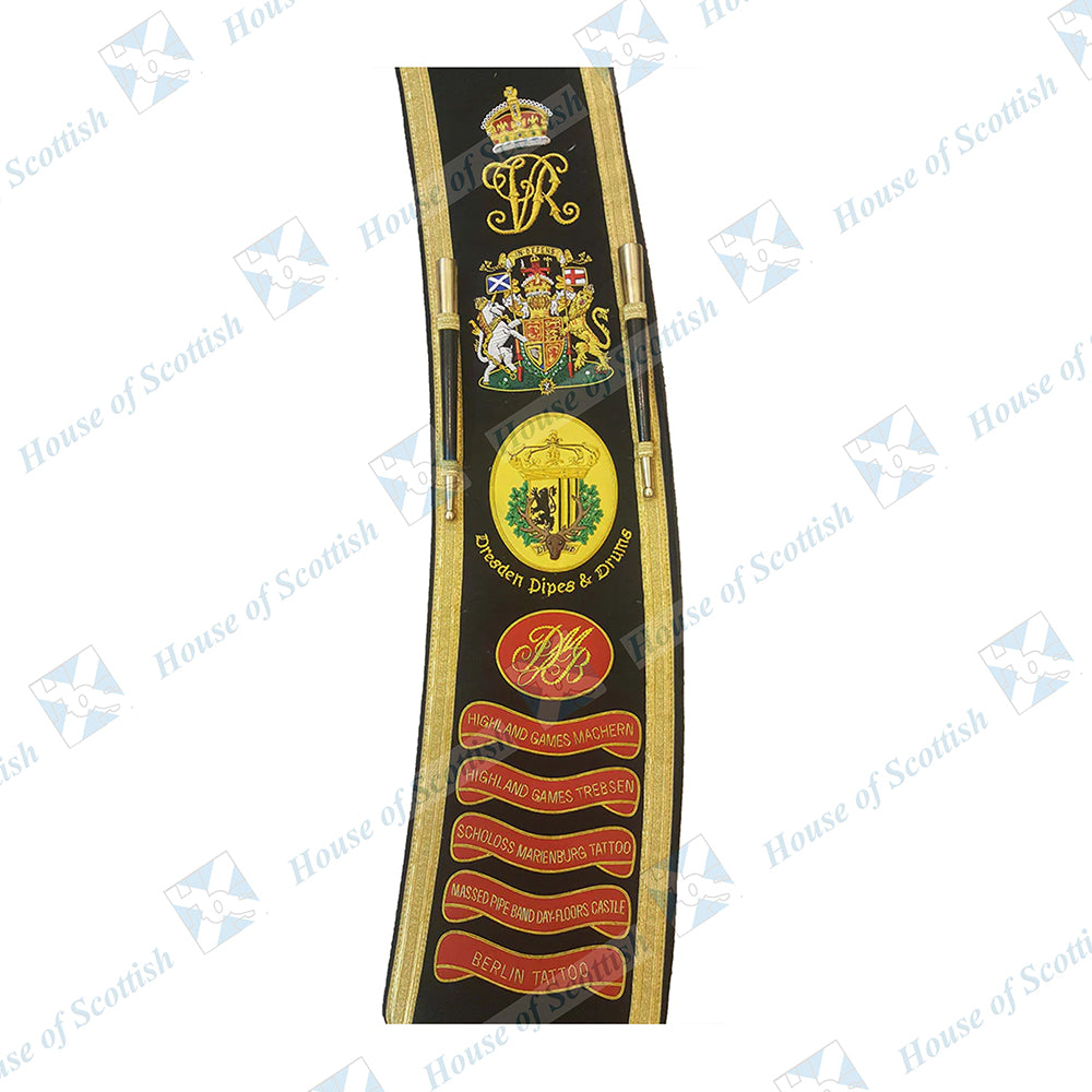 Drum Major OR Pipe Major Baldric Sash