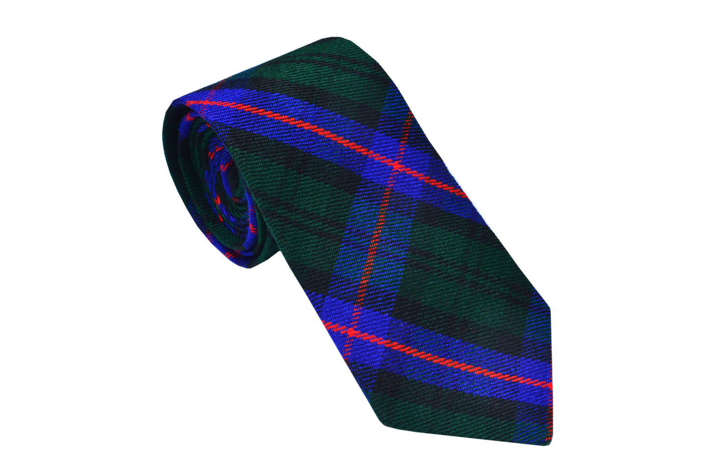 Men's Scottish Clan Tartan Necktie / Acrylic Wool Tartan Tie in Various Tartans