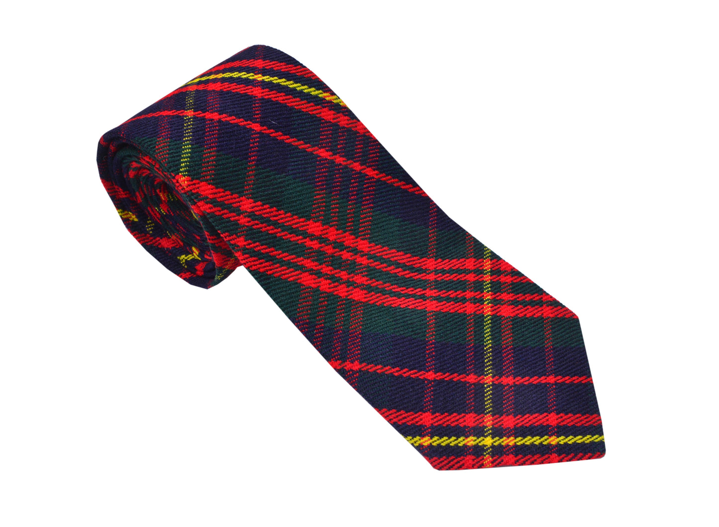 Men's Scottish Clan Tartan Necktie / Acrylic Wool Tartan Tie in Various Tartans