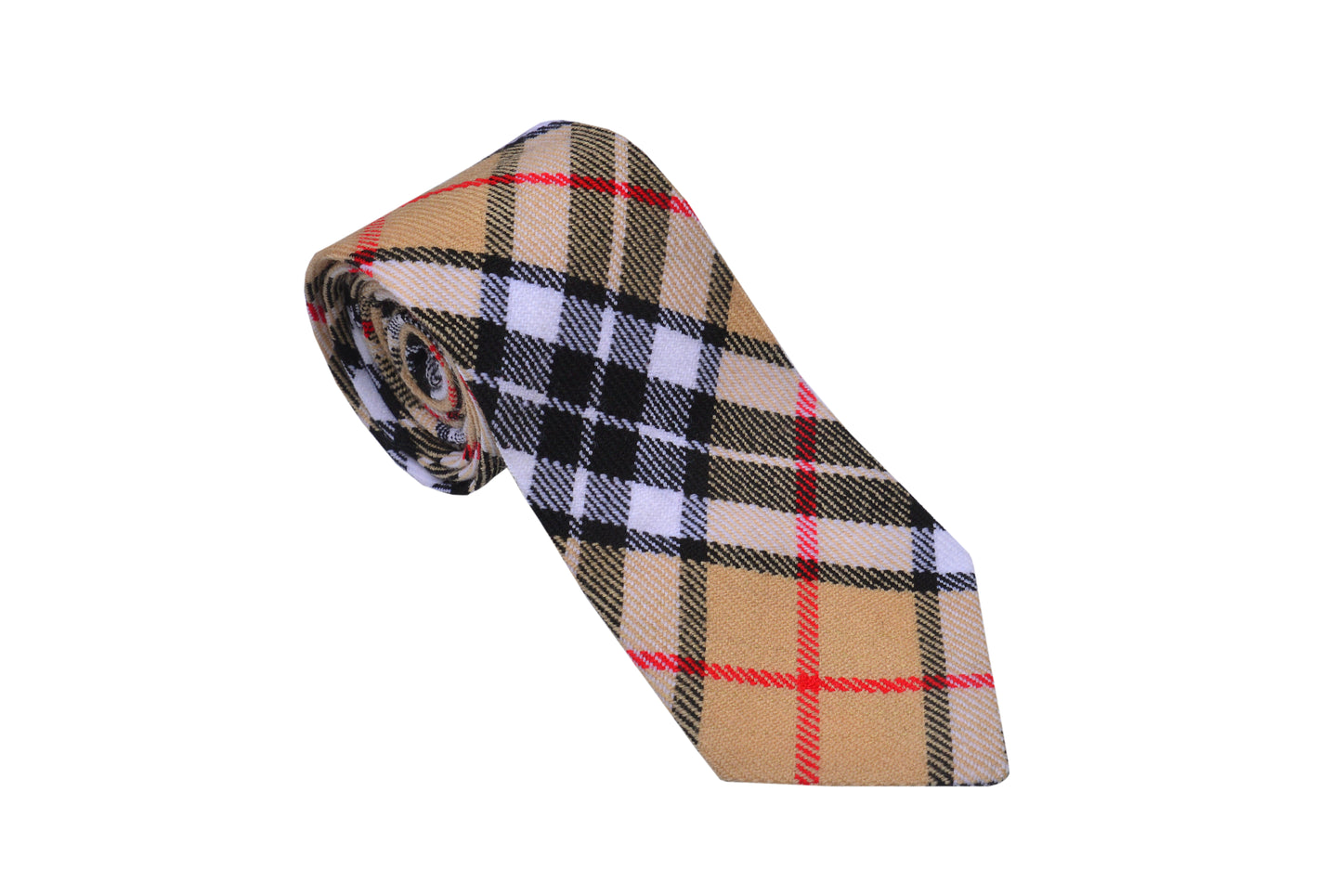 Men's Scottish Clan Tartan Necktie / Acrylic Wool Tartan Tie in Various Tartans