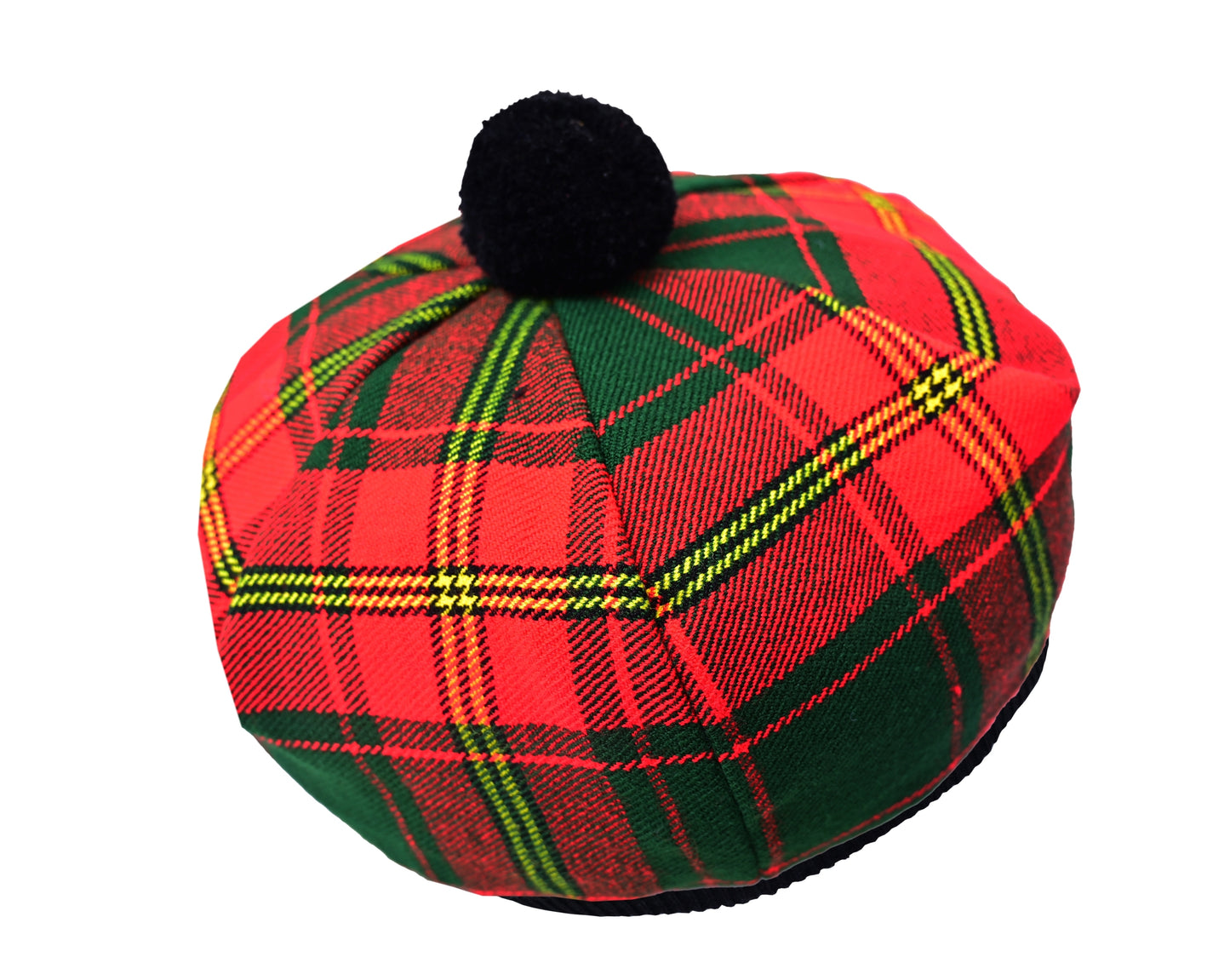 Scottish Tartan Tam O' Shanter Hat Tammy Bonnet Beret Balmoral Hat | Acrylic Wool Tartan Tammie in Various Tartans