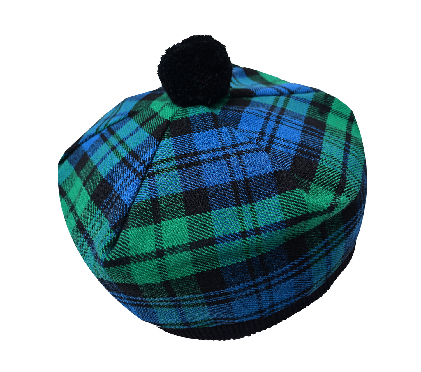 Scottish Tartan Tam O' Shanter Hat Tammy Bonnet Beret Balmoral Hat | Acrylic Wool Tartan Tammie in Various Tartans