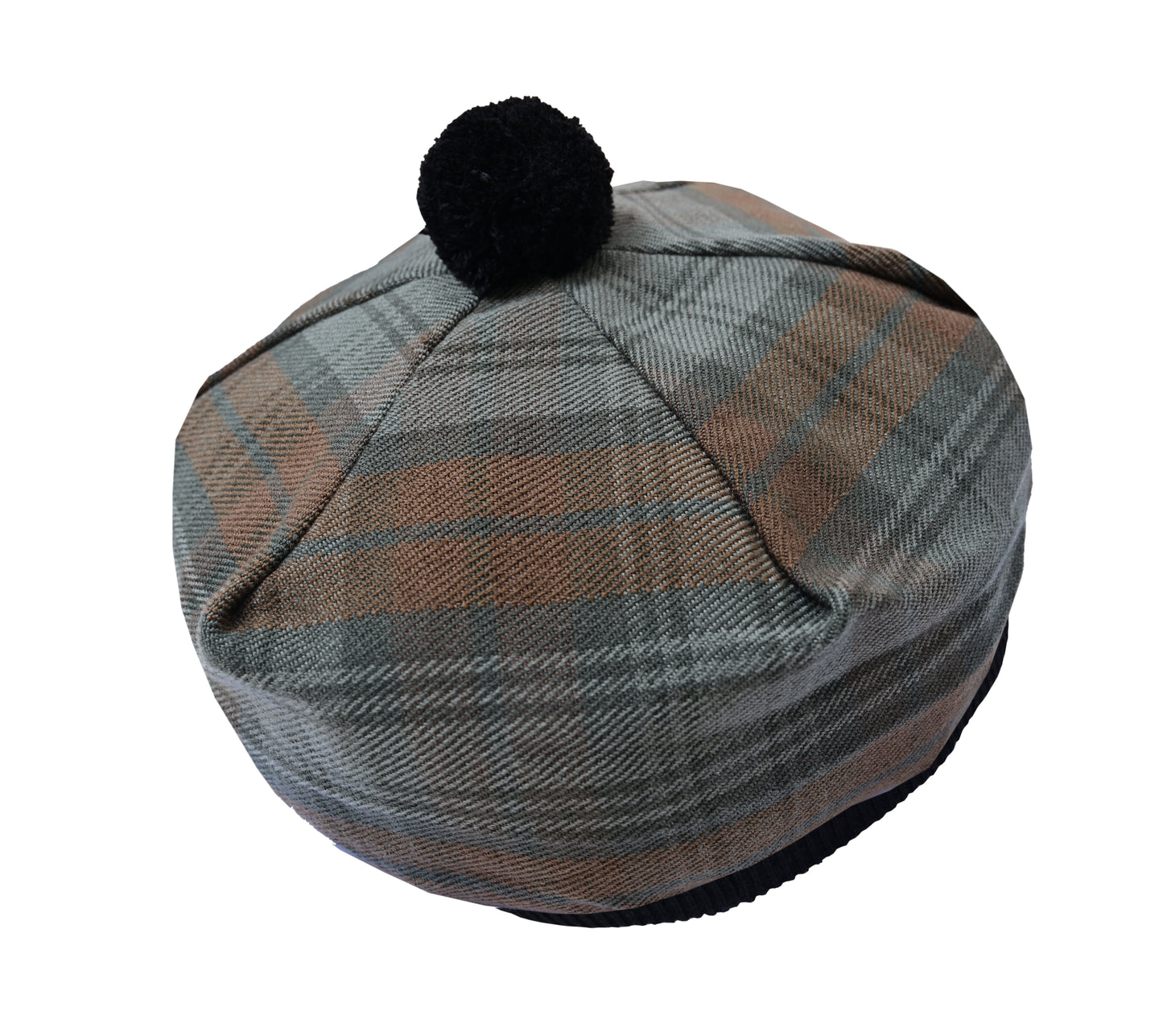 Scottish Tartan Tam O' Shanter Hat Tammy Bonnet Beret Balmoral Hat | Acrylic Wool Tartan Tammie in Various Tartans