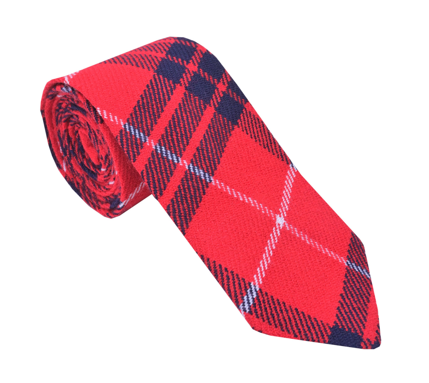 Men's Scottish Clan Tartan Necktie / Acrylic Wool Tartan Tie in Various Tartans