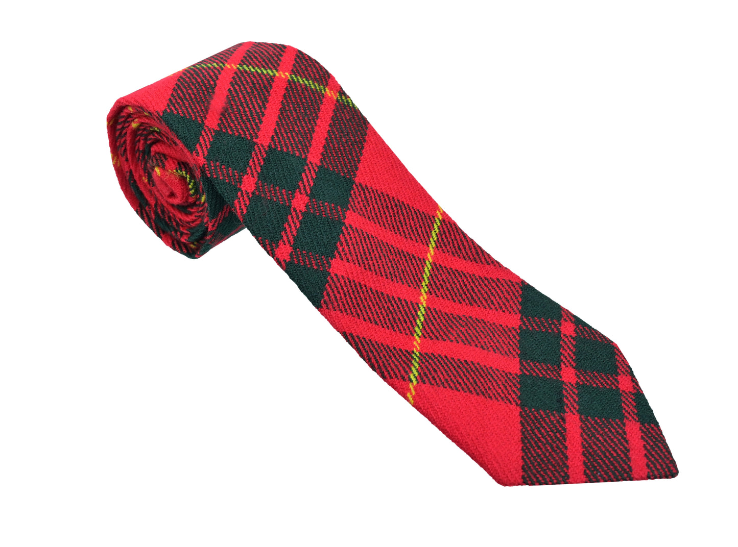 Men's Scottish Clan Tartan Necktie / Acrylic Wool Tartan Tie in Various Tartans