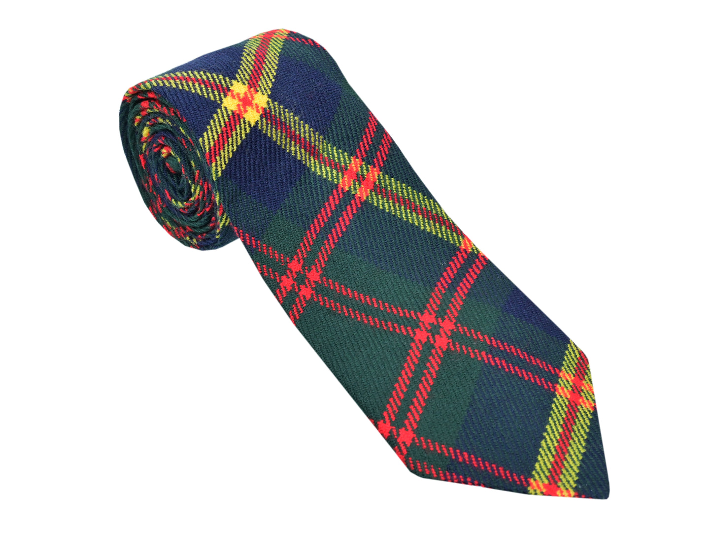 Men's Scottish Clan Tartan Necktie / Acrylic Wool Tartan Tie in Various Tartans