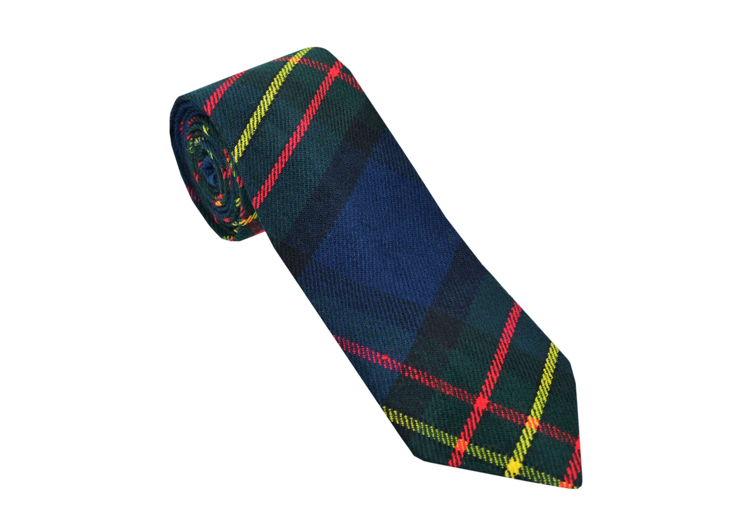 Men's Scottish Clan Tartan Necktie / Acrylic Wool Tartan Tie in Various Tartans