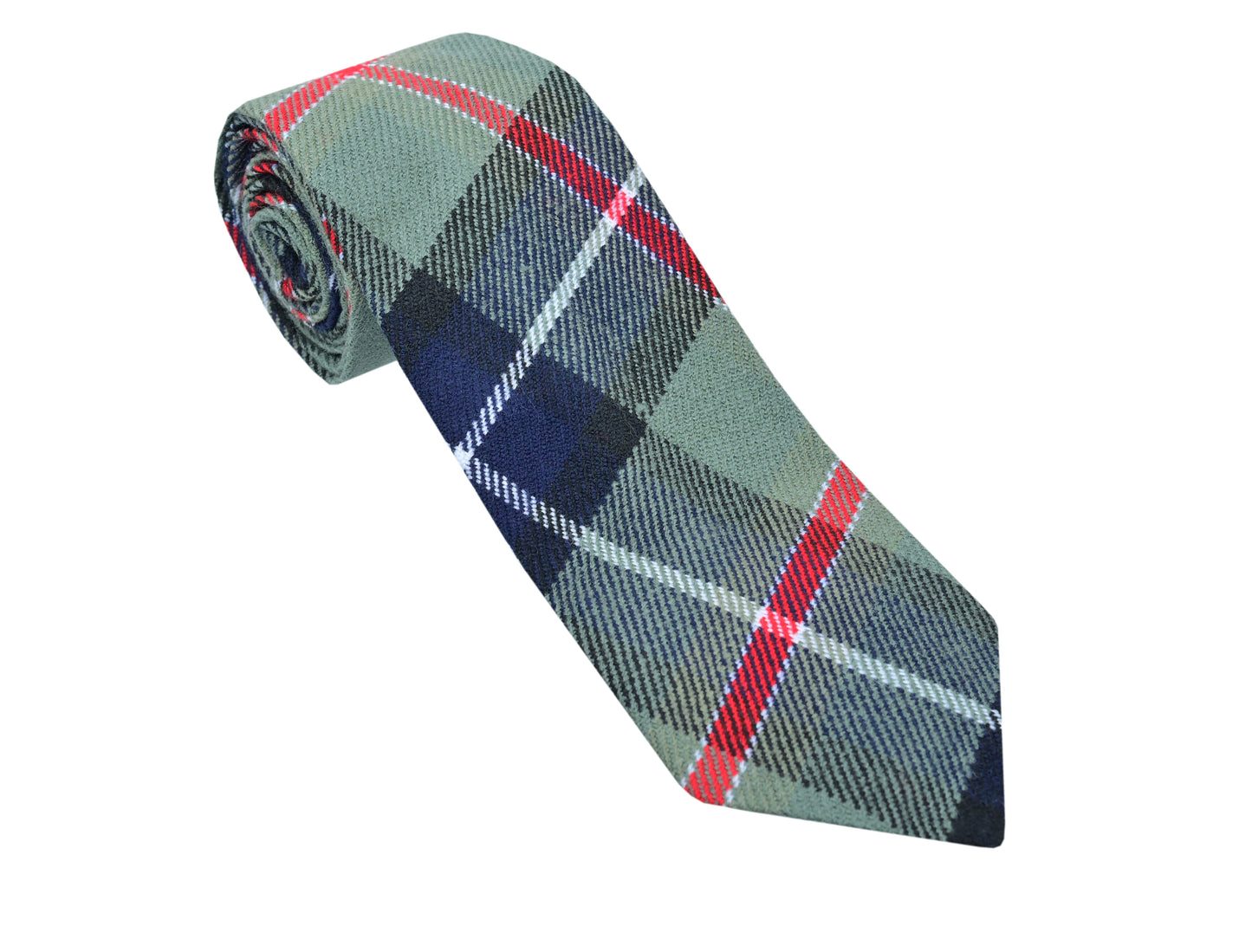 Men's Scottish Clan Tartan Necktie / Acrylic Wool Tartan Tie in Various Tartans
