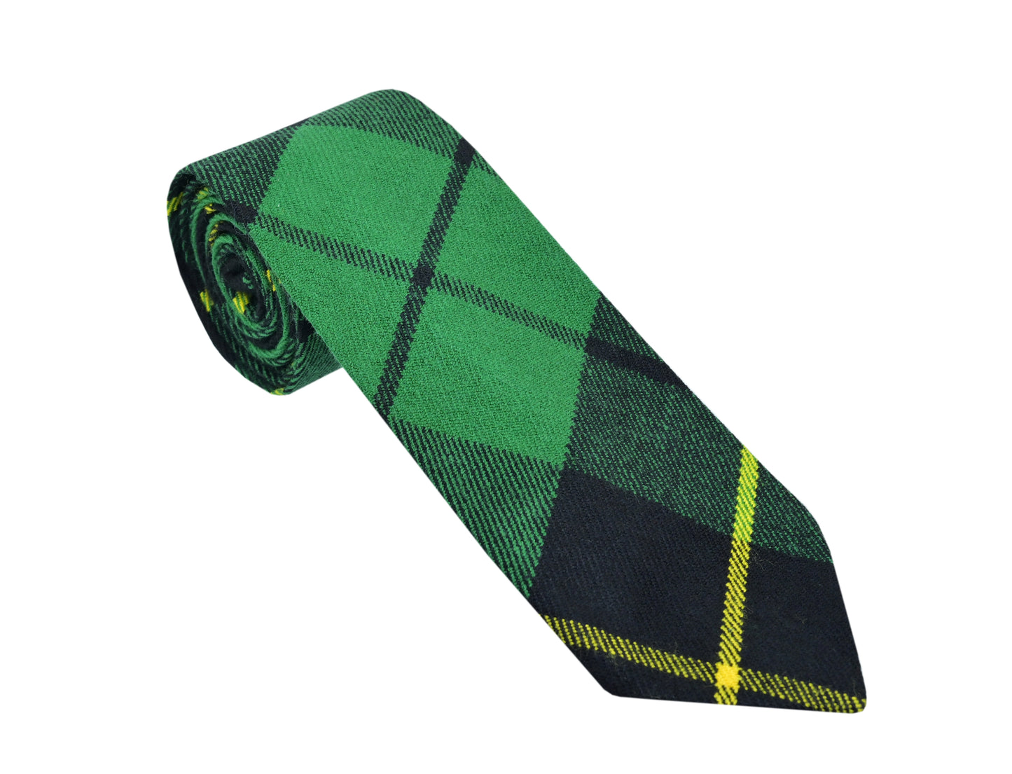 Men's Scottish Clan Tartan Necktie / Acrylic Wool Tartan Tie in Various Tartans