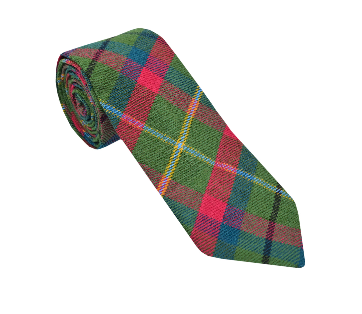 Men's Scottish Clan Tartan Necktie / Acrylic Wool Tartan Tie in Various Tartans