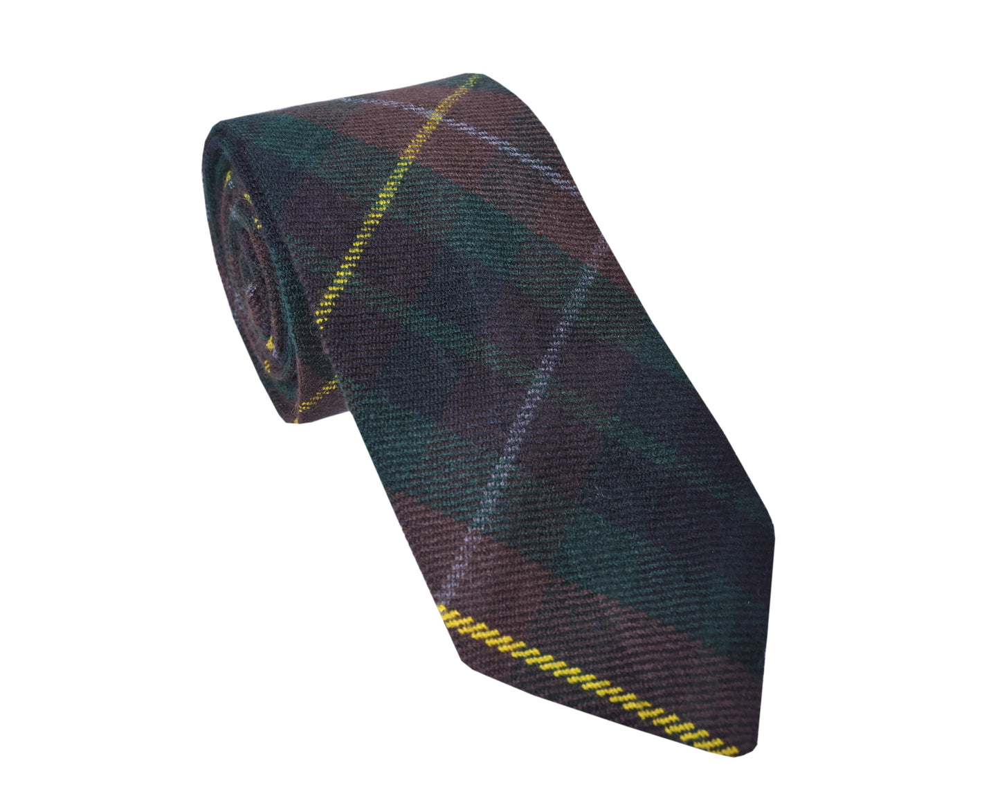 Men's Scottish Clan Tartan Necktie / Acrylic Wool Tartan Tie in Various Tartans