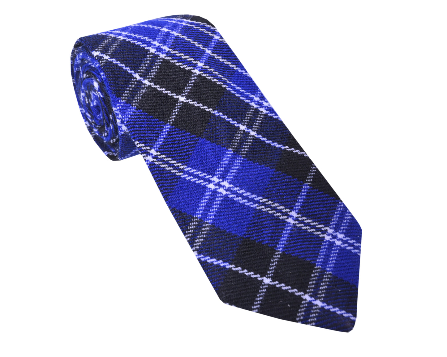 Men's Scottish Clan Tartan Necktie / Acrylic Wool Tartan Tie in Various Tartans