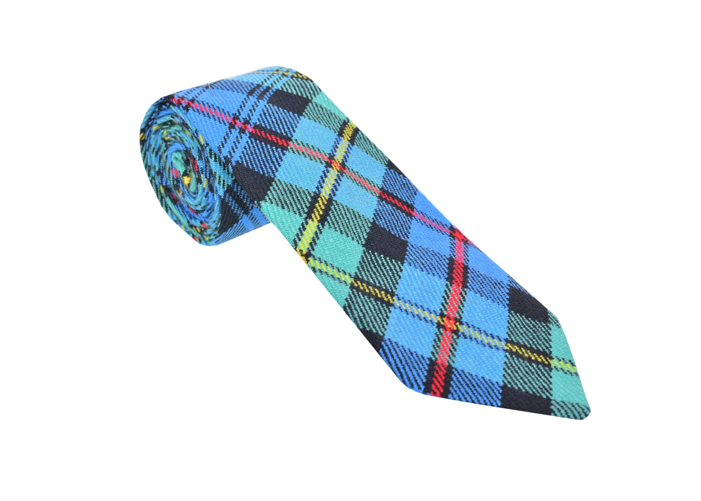 Men's Scottish Clan Tartan Necktie / Acrylic Wool Tartan Tie in Various Tartans