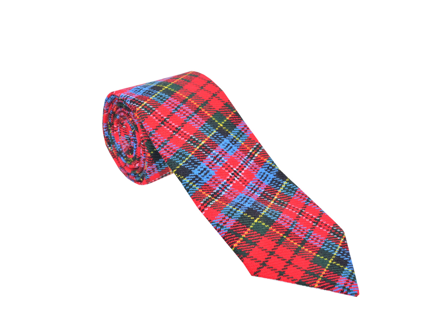 Men's Scottish Clan Tartan Necktie / Acrylic Wool Tartan Tie in Various Tartans