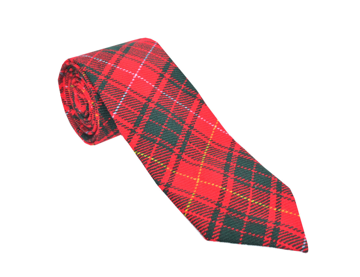 Men's Scottish Clan Tartan Necktie / Acrylic Wool Tartan Tie in Various Tartans