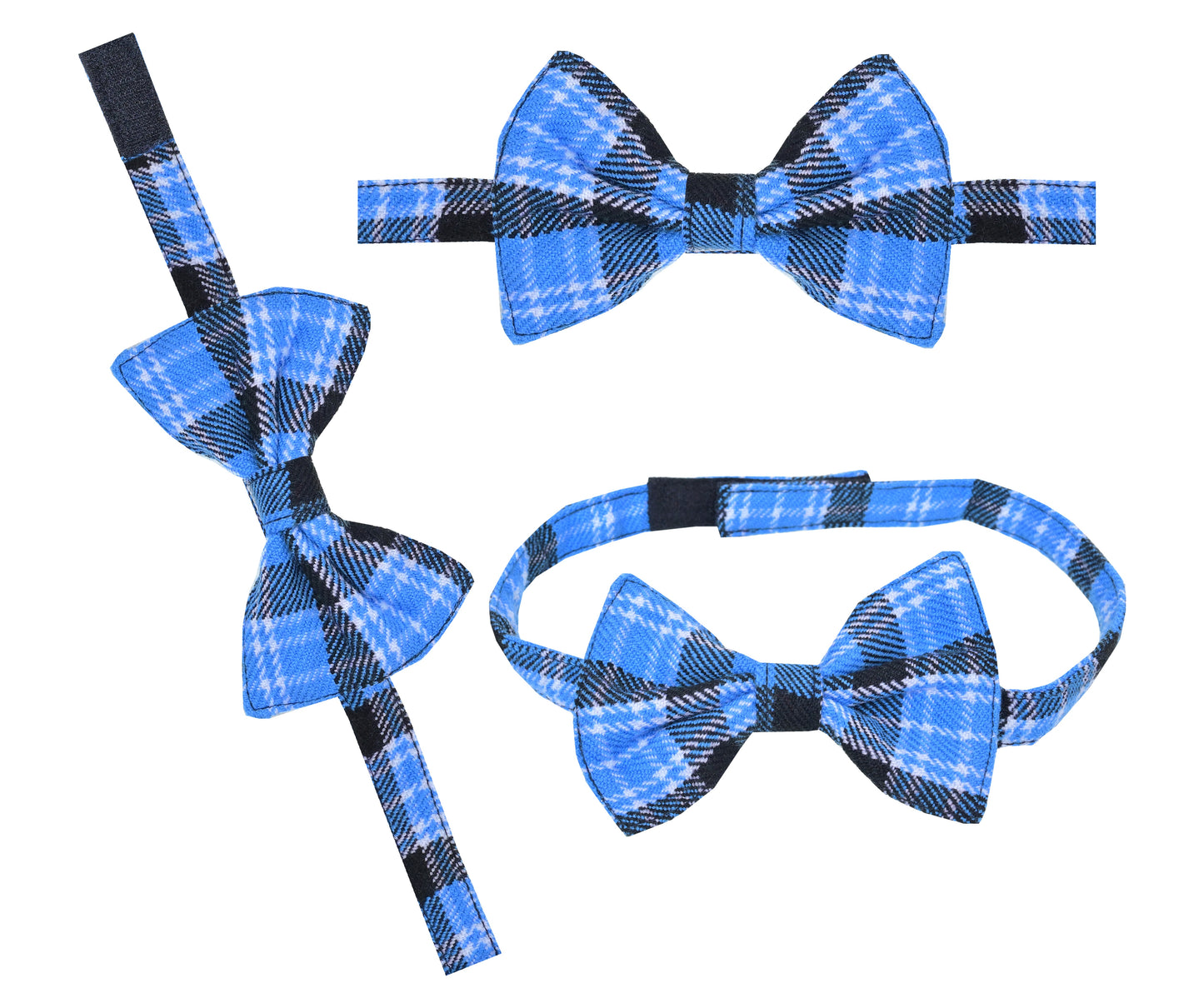 Men's Scottish Tartan Pre-Tied Bow Ties / Acrylic Wool Tartan Bow Tie